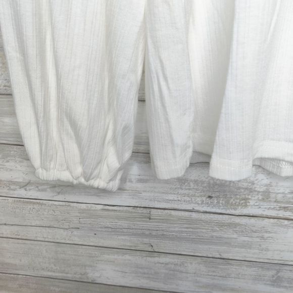 White Patchwork Lace Long Sleeve Top NEW - Picture 6 of 9